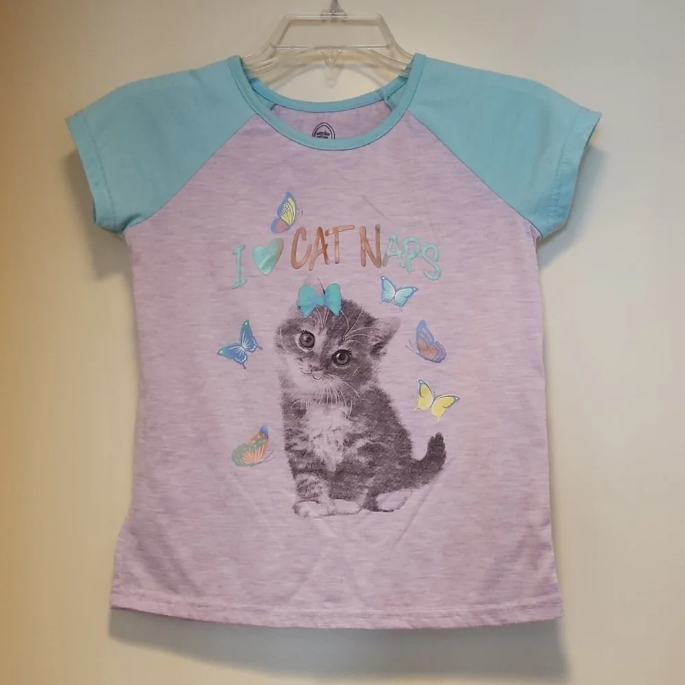 Wondernation cute cat tee